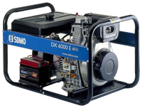 Портативный генератор SDMO Diesel DX 6000 TE XL C AUTO