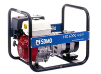 Портативный генератор SDMO HX 6000 C (HX 6000 S)