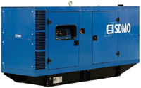 Дизельный генератор SDMO J250K в кожухе с АВР