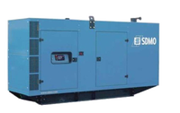 Дизельный генератор SDMO V350C2 в кожухе