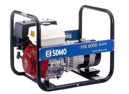 Портативный генератор SDMO HX 6000 C (HX 6000 S)