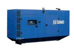 Дизельный генератор SDMO V 400C2 в кожухе с АВР