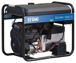 Портативный генератор SDMO TECHNIC 15000 TE с АВР